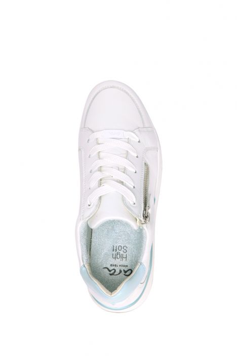 37717 Ara Shoes Kadın Deri Spor Ayakkabı 4.0-8.0 GAU-SOF,MUR-LAC,WEISS AQUA -