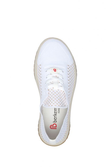 3772 Berkemann Lexi Kadın Anatomik Spor Ayakkabı 3.0-7.5 White/beige - ComfortKnit - 726