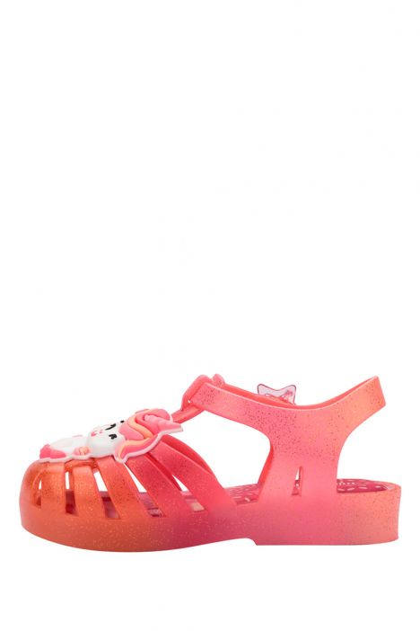 37828 Mini Melissa Possession Uni Kız Çocuk Sandalet 21-26 BO759 - Pembe/Pink-Orange