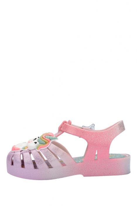 37828 Mini Melissa Possession Uni Kız Çocuk Sandalet 21-26 BO763 - Pembe/Pink