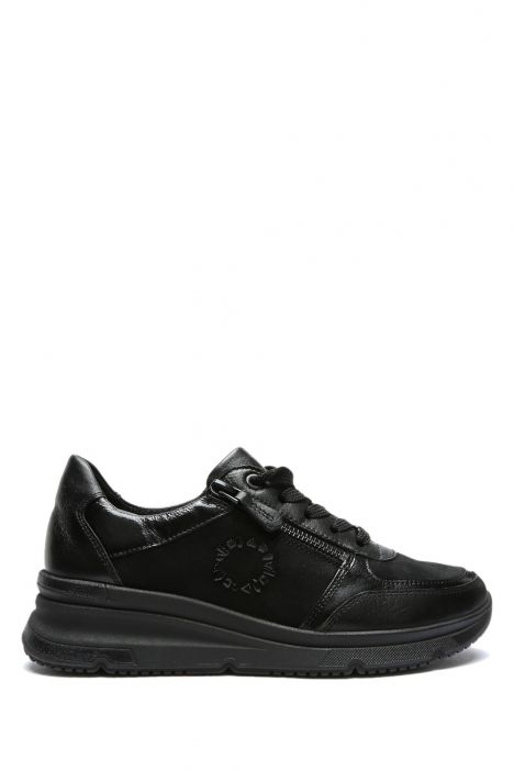 38402 Ara Shoes Neapel Kadın Deri Ayakkabı 3.5-7.5 BLACK - 01