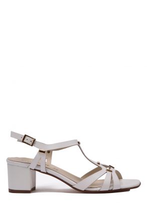 38601 Valleverde Kadın Sandalet 35-40 Beyaz / Bianco