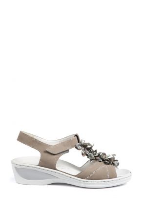 39038 Ara Shoes Kadın Nubuk Sandalet 36-42 GRIGIO,GUN - 05GG