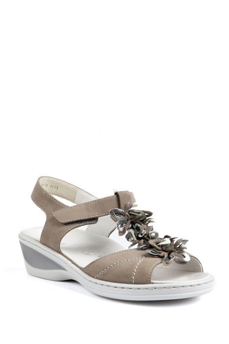 39038 Ara Shoes Kadın Nubuk Sandalet 36-42 GRIGIO,GUN - 05GG