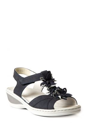 39038 Ara Shoes Kadın Nubuk Sandalet 36-42 OZEAN,GUN - 09OG