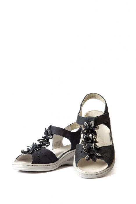 39038 Ara Shoes Kadın Nubuk Sandalet 36-42 OZEAN,GUN - 09OG