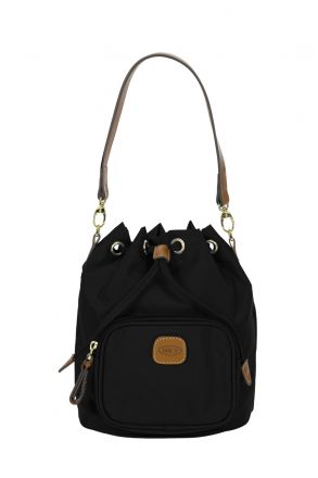 3918 Bric's X-Bag Omuz Çantası 18x20x13 cm Siyah/Black - 001
