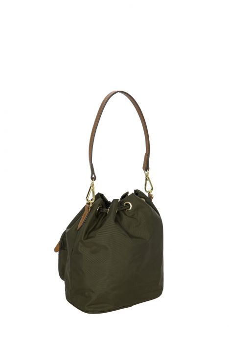 3918 Bric's X-Bag Omuz Çantası 18x20x13 cm Yeşil/Olive - 78