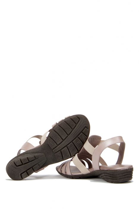 3933 Lilyum Kadın Sandalet 36-41 Bej Sedef / Beige