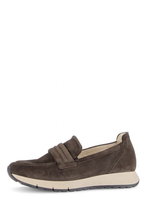 400601 Gabor Kadın Deri Anatomik Loafer 4.0-7.5 003 Kahve/Dreamvelour engl. Brown