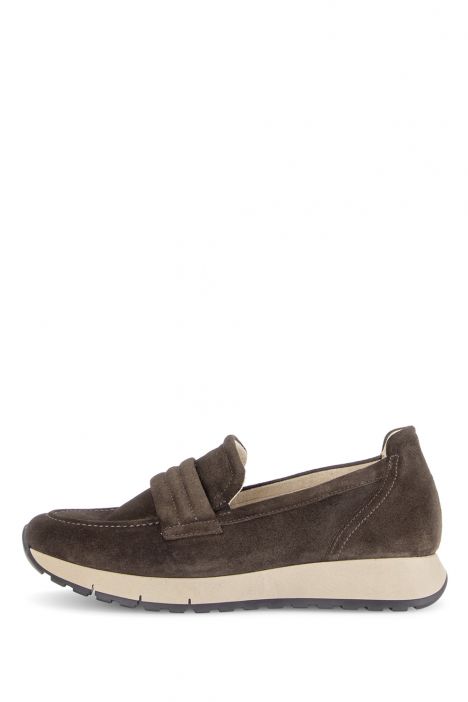 400601 Gabor Kadın Deri Anatomik Loafer 4.0-7.5 003 Kahve/Dreamvelour engl. Brown