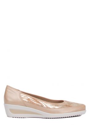 40617 Ara Shoes Zürich Kadın Dolgu Topuklu Ayakkabı 3.5-8.5 LEHM, CAMEL - 73LC