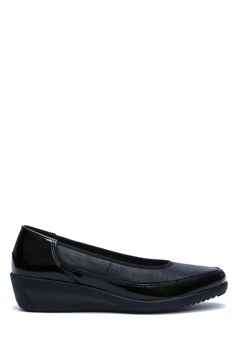 40617 Ara Shoes Zürich Kadın Dolgu Topuklu Ayakkabı 3.5-8.5 MUR-LAC,NAP-SOF,BLACK - 025