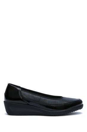 40617 Ara Shoes Zürich Kadın Dolgu Topuklu Ayakkabı 3.5-8.5 MUR-LAC,NAP-SOF,BLACK - 025