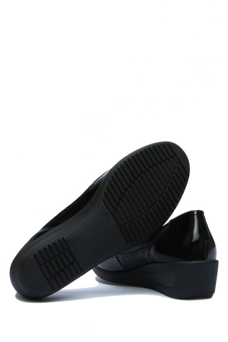 40617 Ara Shoes Zürich Kadın Dolgu Topuklu Ayakkabı 3.5-8.5 MUR-LAC,NAP-SOF,BLACK - 025