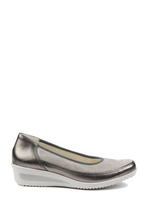 40641 Ara Shoes Kadın Dolgu Topuk Ayakkabı 3,5-8,5 GUN,RAUCH - 11G