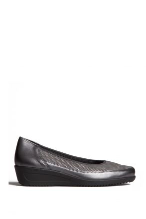40641 Ara Shoes Kadın Dolgu Topuk Ayakkabı 3,5-8,5 IRON, TITAN - 24IT