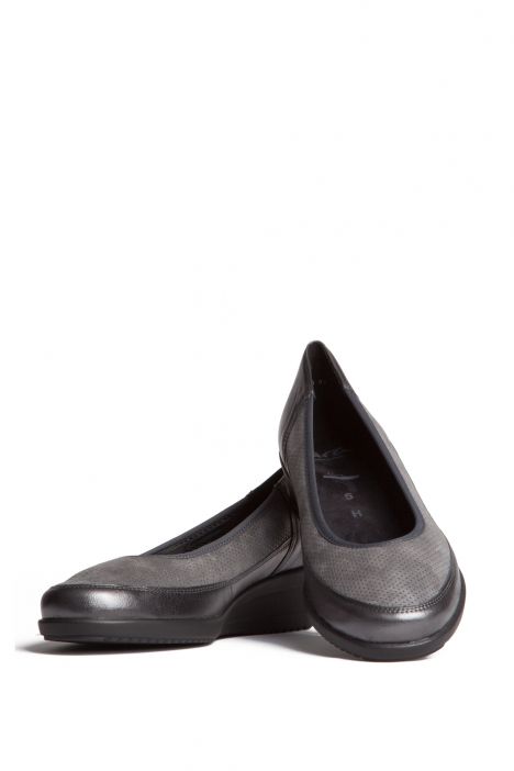 40641 Ara Shoes Kadın Dolgu Topuk Ayakkabı 3,5-8,5 IRON, TITAN - 24IT