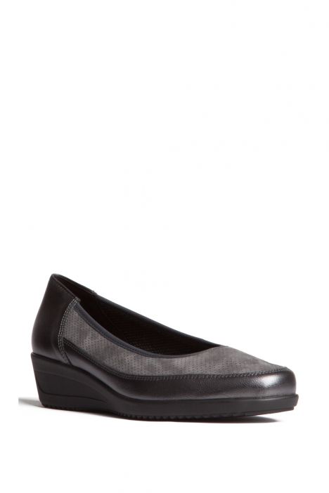 40641 Ara Shoes Kadın Dolgu Topuk Ayakkabı 3,5-8,5 IRON, TITAN - 24IT