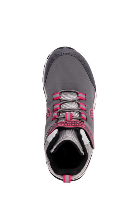 4078 Buckhead Peter Jr. Unisex Çocuk Kar Botu 31-35 Gri-Fuşya \ Grey-Fuchsia