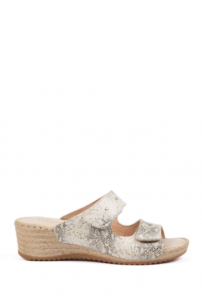 40911 Riposella Kadın Terlik 35-41 Bej / Beige