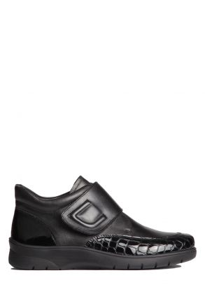 41054 Ara Shoes Kadın Bot 3,5-8 COCO-LACK, BLACK - 65CB