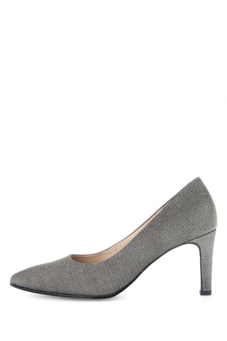 41380 Gabor Kadın Stiletto Ayakkabı 3.5-6.5 69 Gri/Glitter HT argento