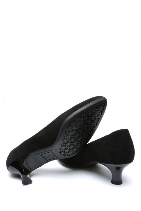 41408 Ara Shoes Knokke Kadın Deri Topuklu Ayakkabı 4.0-7.0 SCHWARZ - 11