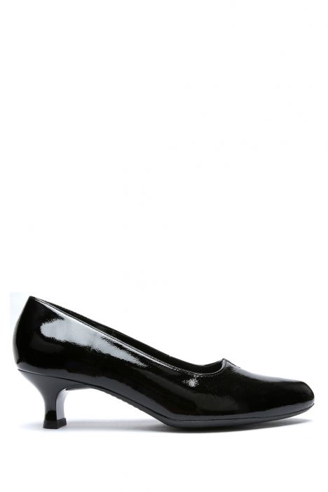 41409 Ara Shoes Knokke Kadın Rugan Deri Topuklu Ayakkabı 4.0-7.0 SCHWARZ - 11