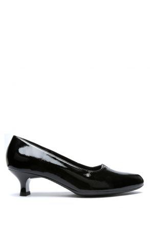 41409 Ara Shoes Knokke Kadın Rugan Deri Topuklu Ayakkabı 4.0-7.0 SCHWARZ - 11