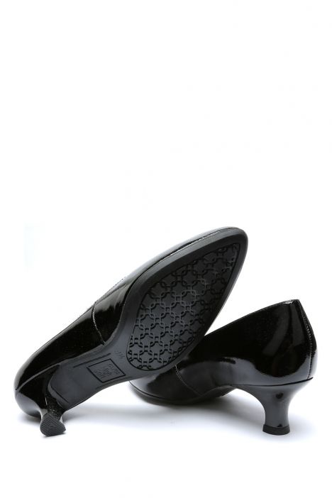 41409 Ara Shoes Knokke Kadın Rugan Deri Topuklu Ayakkabı 4.0-7.0 SCHWARZ - 11