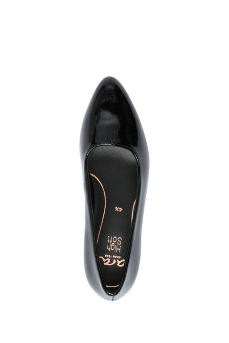 41409 Ara Shoes Knokke Kadın Rugan Deri Topuklu Ayakkabı 4.0-7.0 SCHWARZ - 11