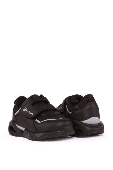 4166 Buckhead Vumar Unisex Çocuk Spor Ayakkabı 27-35 Siyah-Gri/Black-Grey