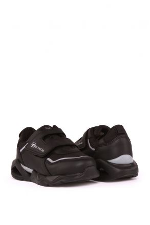 4166 Buckhead Vumar Unisex Çocuk Spor Ayakkabı 27-35 Siyah-Gri/Black-Grey