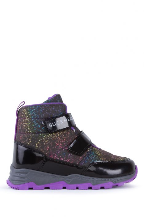 4183 Buckhead Snowshell Unisex Çocuk Kar Botu 27-35 Siyah-Mor/Black-Purple