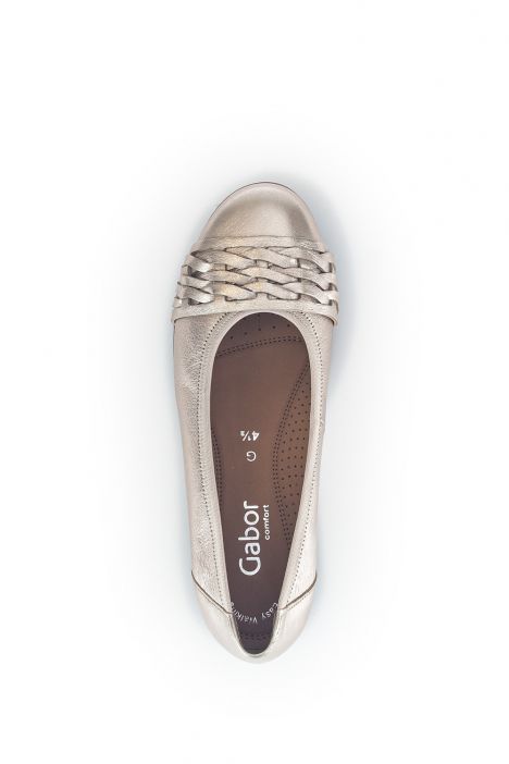 42623 Gabor Kadın Babet 3.5-7.5 82 Metalik/Satin Met. puder