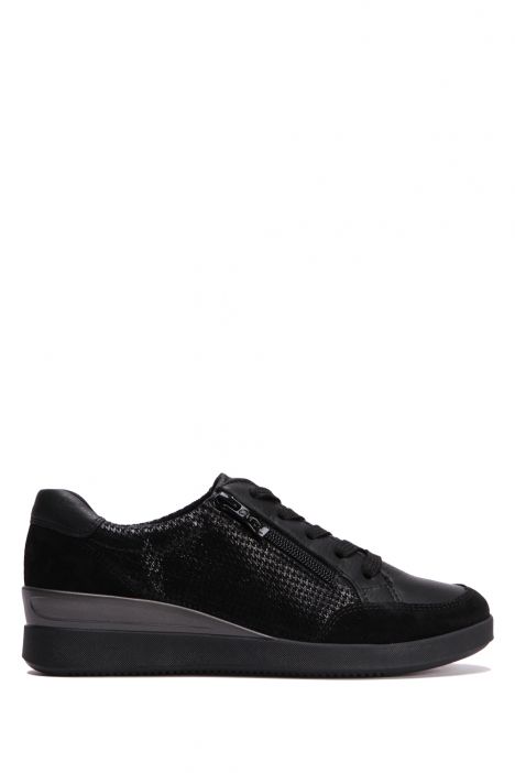 43311 Ara Shoes Kadın Deri Spor Ayakkabı 3.5-8.0 VELOUR,GAU/PEP,BLACK - 79