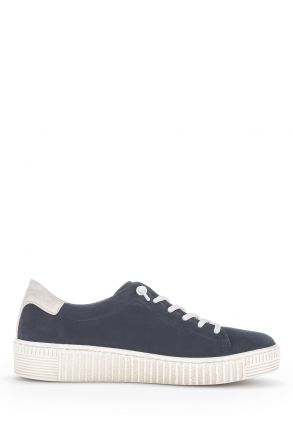 43331 Gabor Kadın Casual Deri Ayakkabı 3.5-7.5 16 Lacivert/Soft Nubuk/Dreamv. blue/leinen