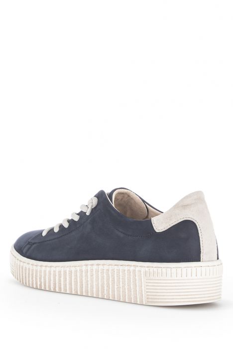 43331 Gabor Kadın Casual Deri Ayakkabı 3.5-7.5 16 Lacivert/Soft Nubuk/Dreamv. blue/leinen