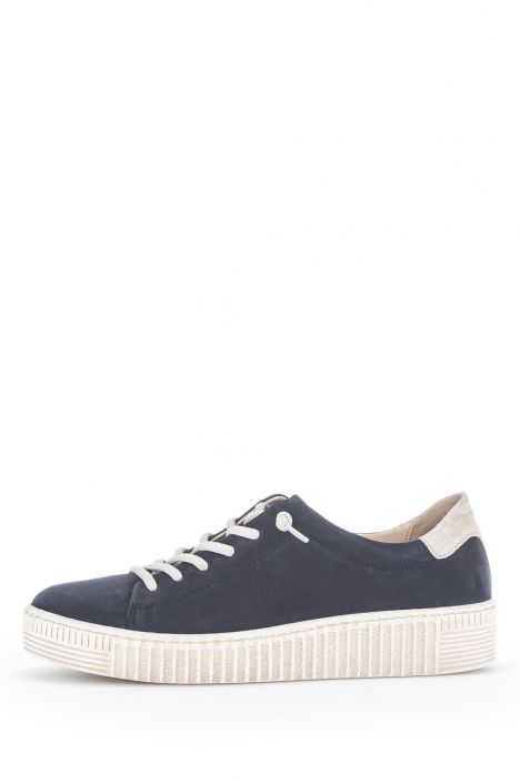 43331 Gabor Kadın Casual Deri Ayakkabı 3.5-7.5 16 Lacivert/Soft Nubuk/Dreamv. blue/leinen
