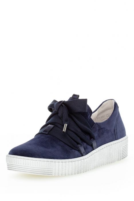 43333 Gabor Kadın Casual Ayakkabı 3.5-7.5 16 Lacivert/Dreamvelour/Metalic marine