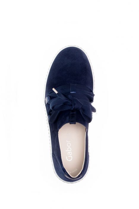 43333 Gabor Kadın Casual Ayakkabı 3.5-7.5 16 Lacivert/Dreamvelour/Metalic marine
