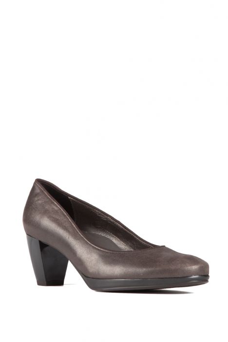 43402 Ara Shoes Kadın Topuklu Ayakkabı 3-8 METAL,MORO - 77MM