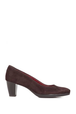 43402 Ara Shoes Kadın Topuklu Ayakkabı 3-8 MOCCA - 13MC