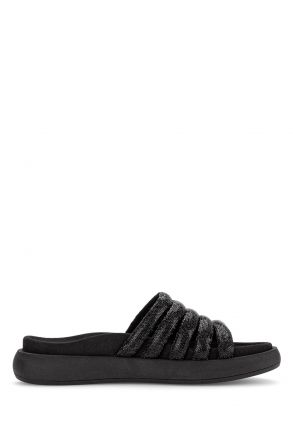 43752 Gabor Kadın Anatomik Terlik 36-41 87 Siyah/Strass HT black