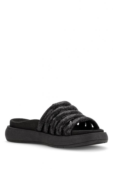 43752 Gabor Kadın Anatomik Terlik 36-41 87 Siyah/Strass HT black