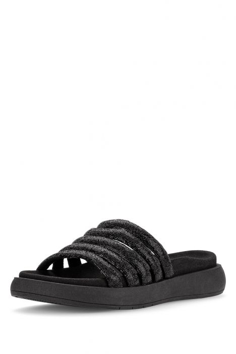 43752 Gabor Kadın Anatomik Terlik 36-41 87 Siyah/Strass HT black