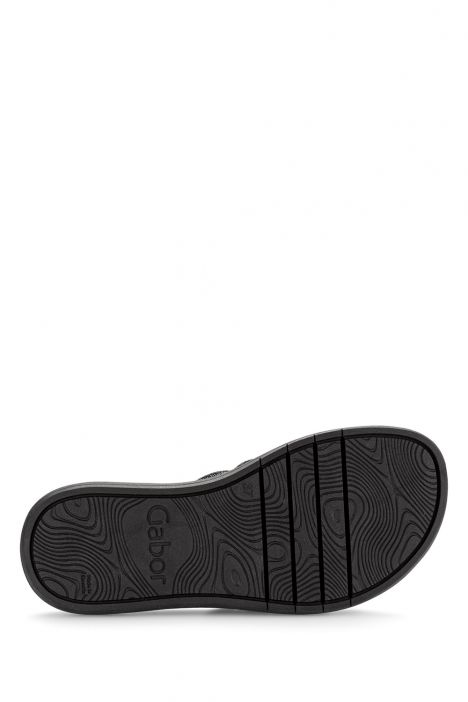 43752 Gabor Kadın Anatomik Terlik 36-41 87 Siyah/Strass HT black