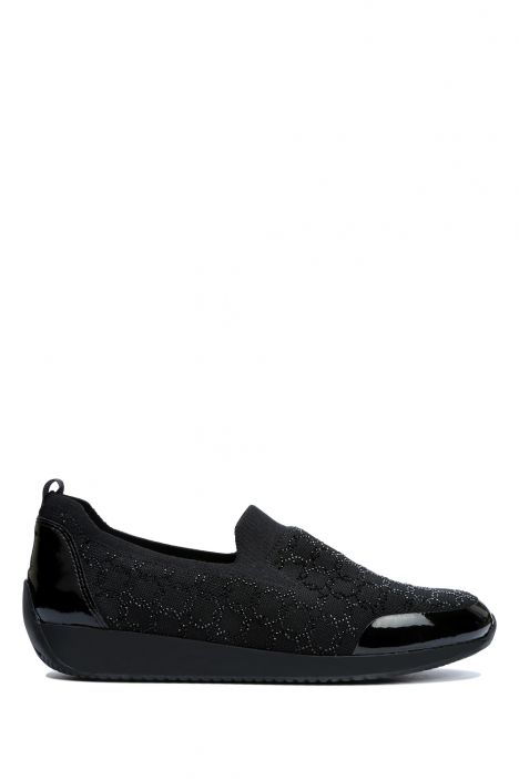 44005 Ara Shoes Lissabon Kadın Anatomik Ayakkabı 3.5-7.5 WOVENST,MUR-LAC,BLACK - 01