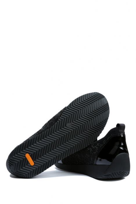 44005 Ara Shoes Lissabon Kadın Anatomik Ayakkabı 3.5-7.5 WOVENST,MUR-LAC,BLACK - 01